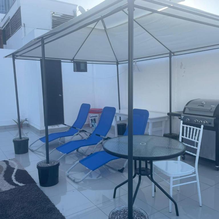 La Casa Blanca Departamento 2 piscina temperada - Two-Bedroom Apartment - 14
