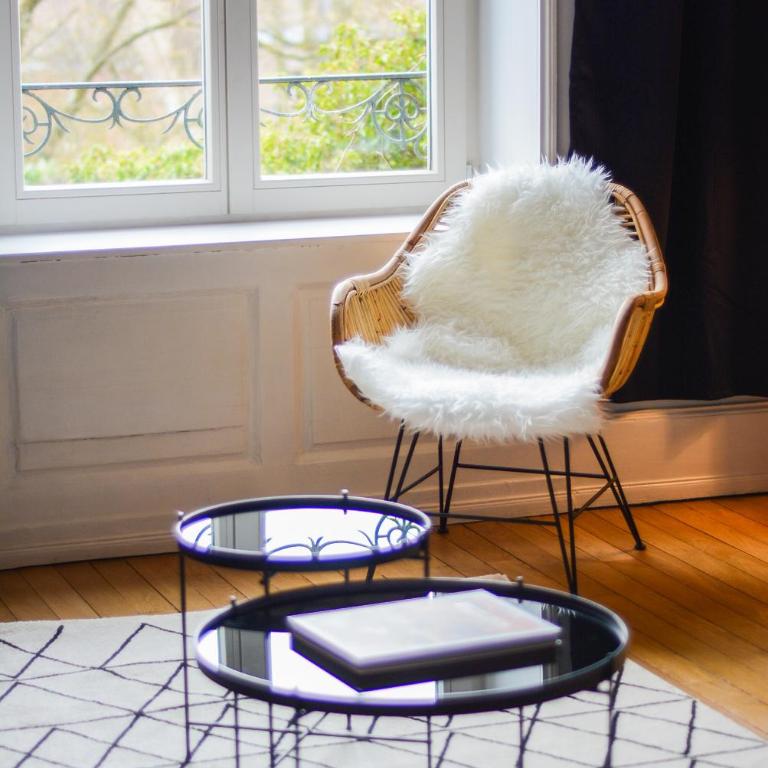Loft Doryan ! Blue Haussmannien - Centre Gare - Excelsior - 2 à 4 pers - Appartement 1 Chambre - 6