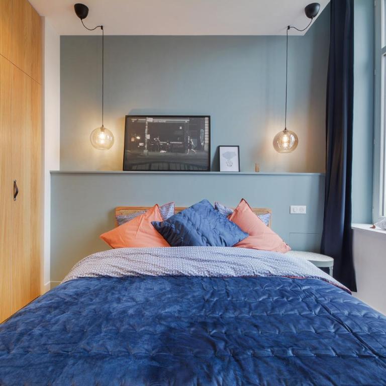 Loft Doryan ! Blue Haussmannien - Centre Gare - Excelsior - 2 à 4 pers - Appartement 1 Chambre - 13