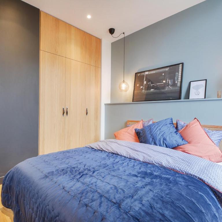 Loft Doryan ! Blue Haussmannien - Centre Gare - Excelsior - 2 à 4 pers - Appartement 1 Chambre - 14