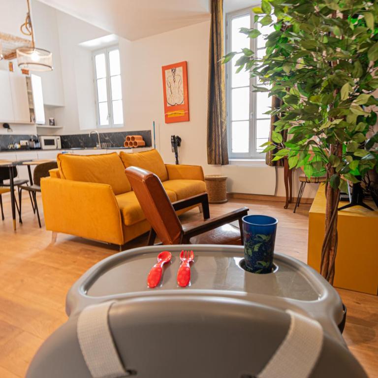 Grasse centre - Loft au bèu mitan 50m2 - Appartement 1 Chambre - 16