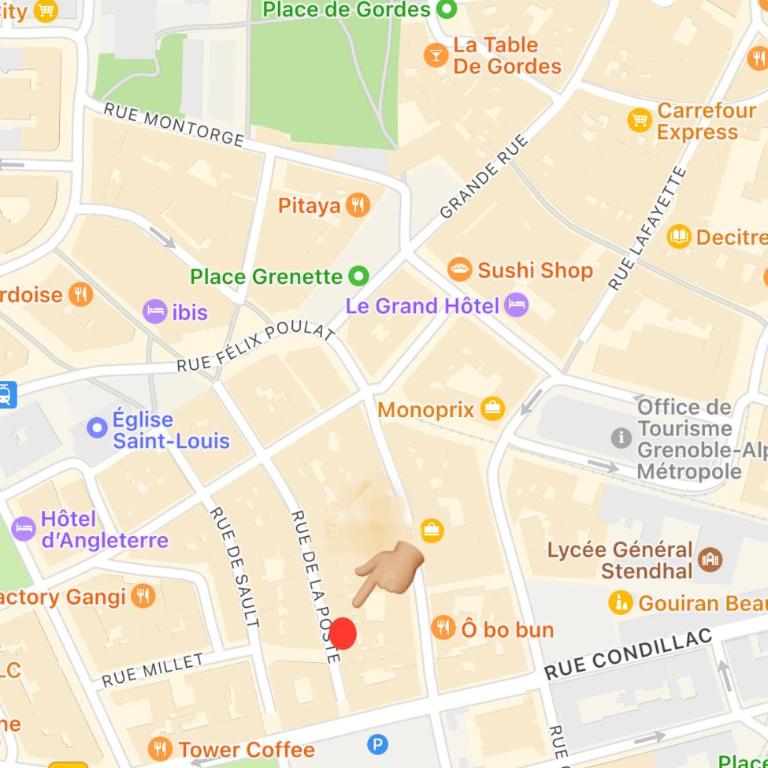 Les 3 arches - Grenoble - Appartement 1 Chambre - 36