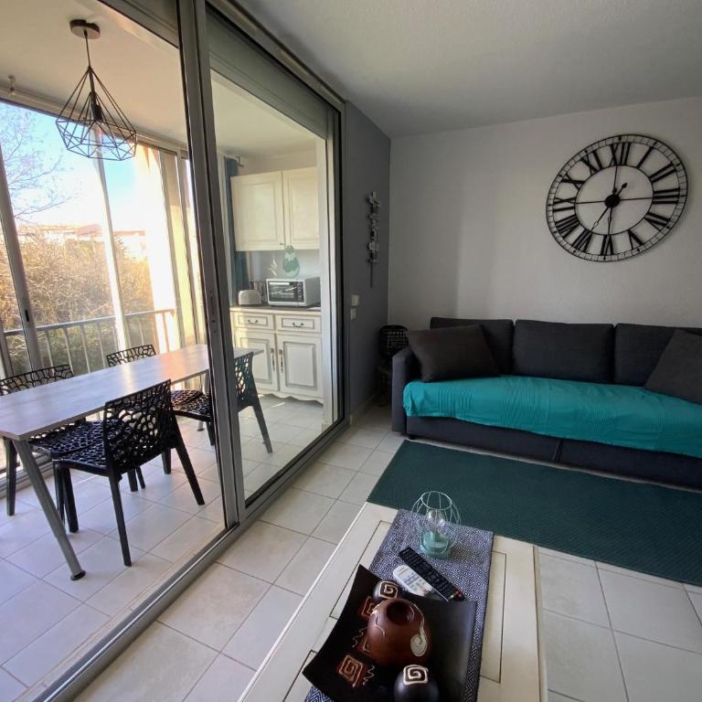 appartement T2 climatisé avec piscine secteur richelieu - Appartement 1 Chambre - 9
