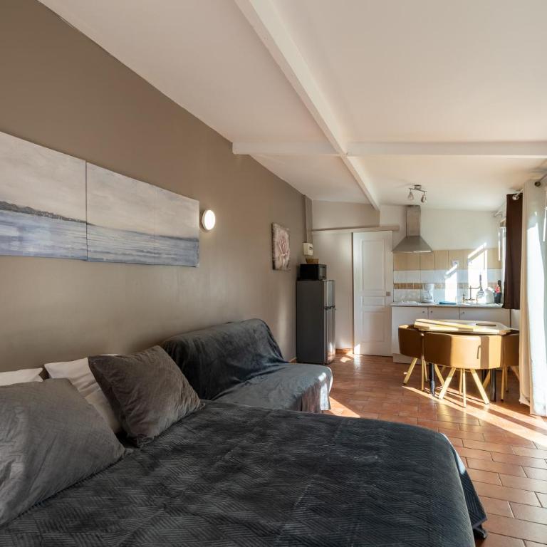 Gite du stade Grand Studio 2 lits parking - Studio - Vue sur Piscine - 6