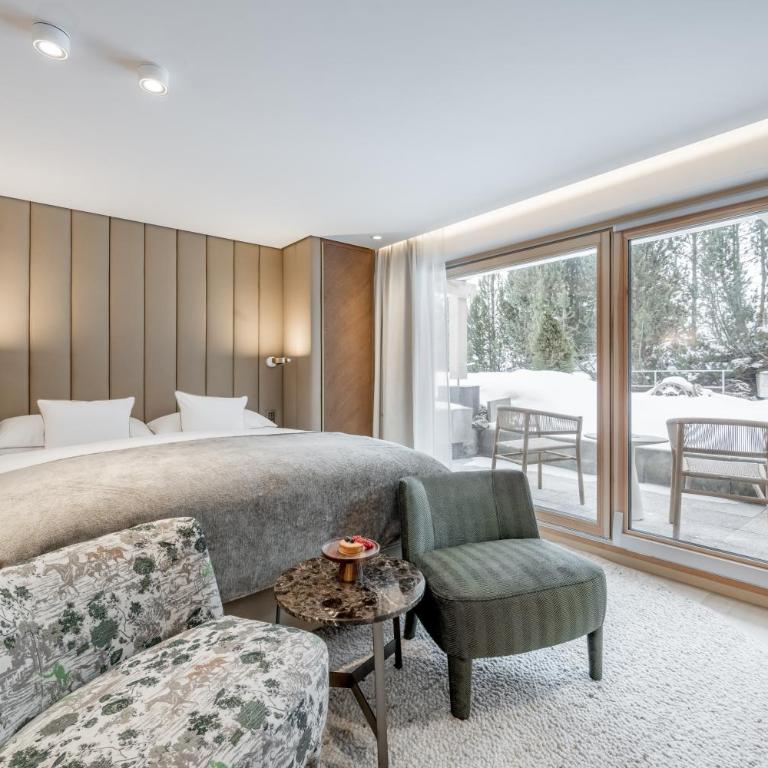 Relais & Châteaux Chasa Montana - Doppelzimmer mit Bergblick - 11