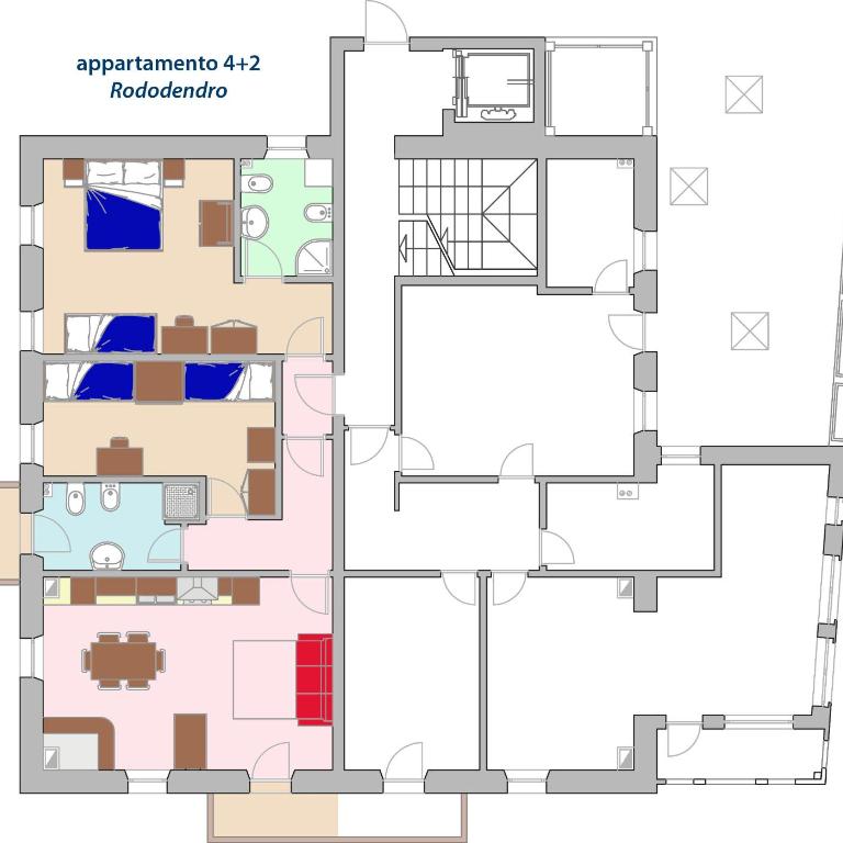 Residenza Domino - Appartamento con 2 Camere da Letto - 8