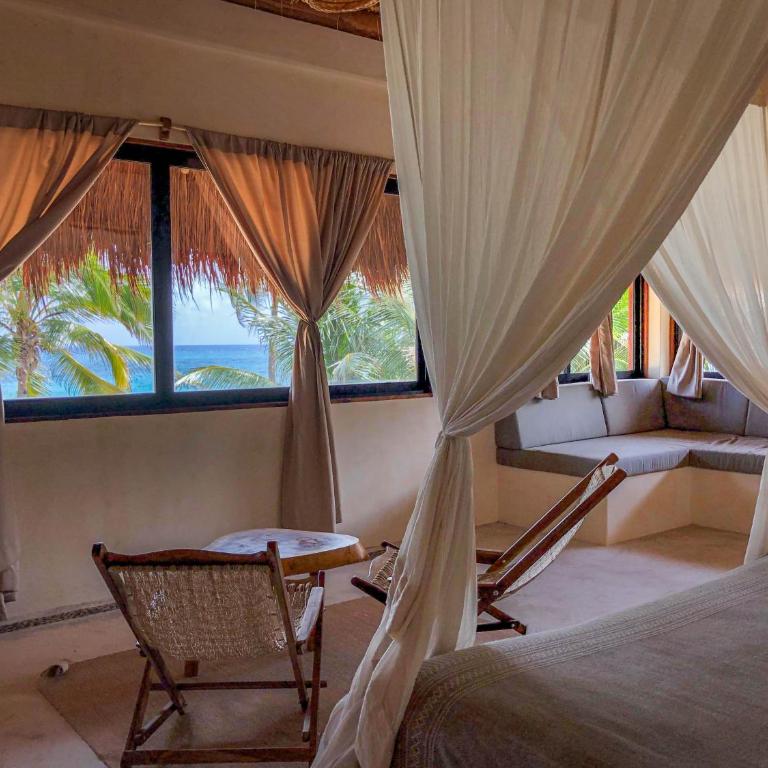 Diamante K - Inside Tulum National Park - Suite Ocean View King Bungalow - 3