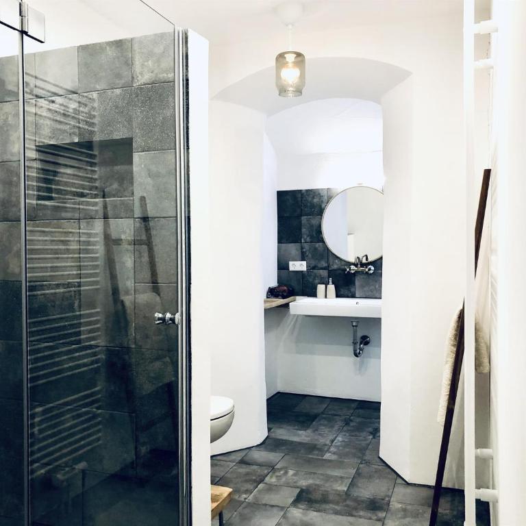 kleines Stadthaus - Apartamento de 1 dormitorio con ducha - 15