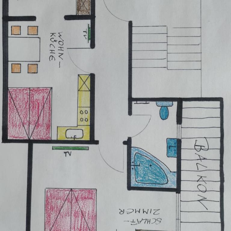 Appartements Gerhard - Apartment mit Balkon - 2