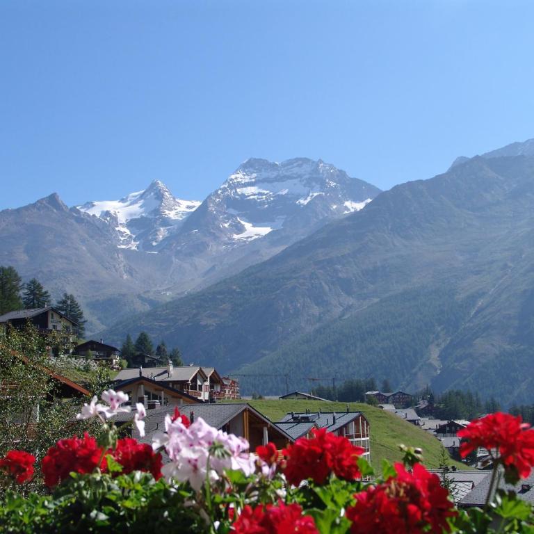 Apartments Alpenfirn Saas-Fee - Apartment mit 2 Schlafzimmern, Dusche und Panoramablick - 2. Etage - 4