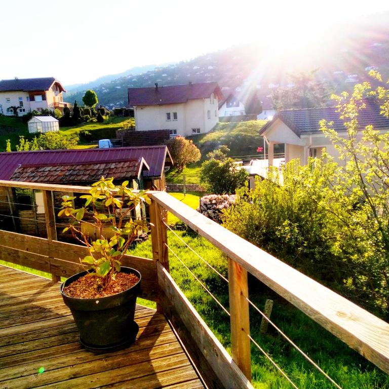 Appartement Maison Vosgienne La Bresse Centre - Apartment mit Blick auf die Berge - 31