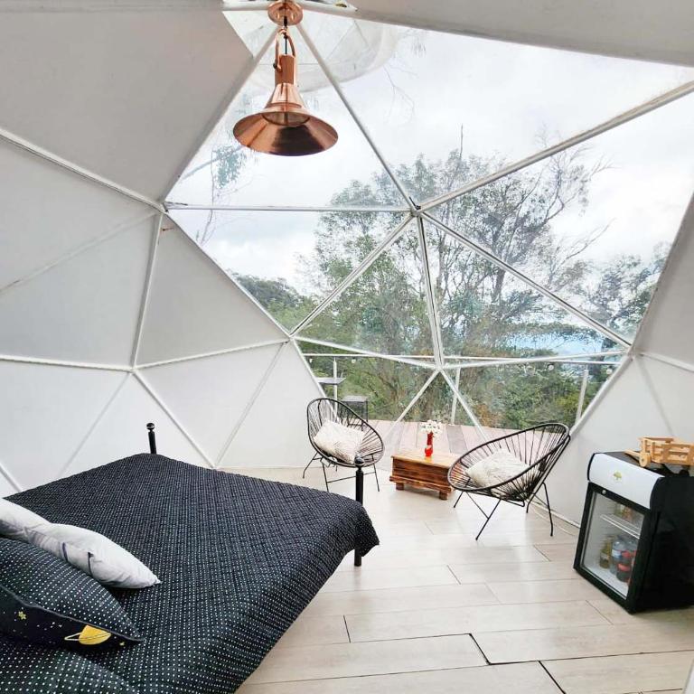 Glamping Reserva del Roble - Habitación Deluxe - 1 cama grande - 6