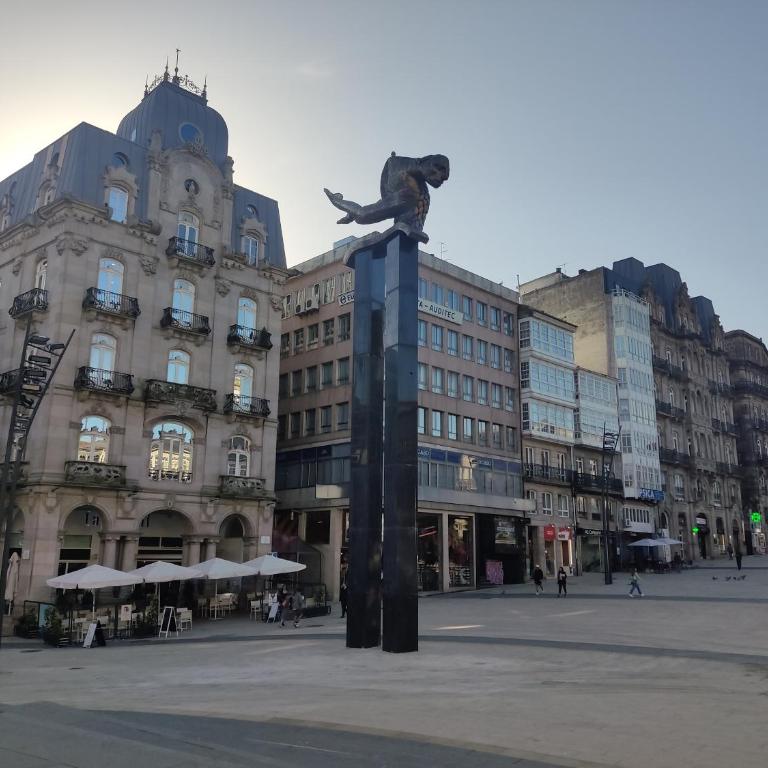 Pleno centro, Terraza, Principe, 5 min casco vello y estación AVE - Apartamento de 1 dormitorio - 44