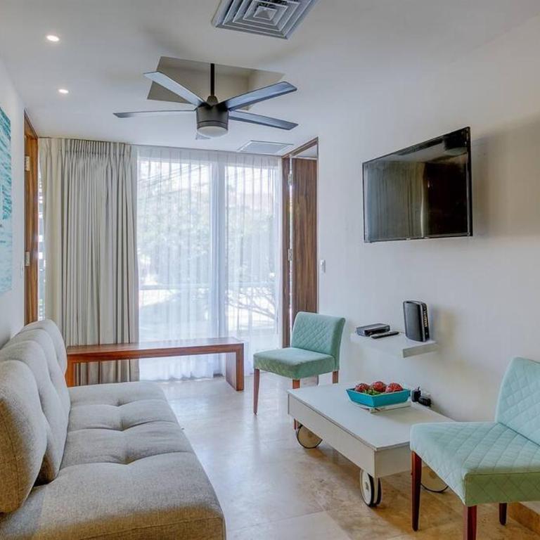 Danzamar 1A Loft c/ Piscina cerca de Playa Mamitas - One-Bedroom Apartment - 1