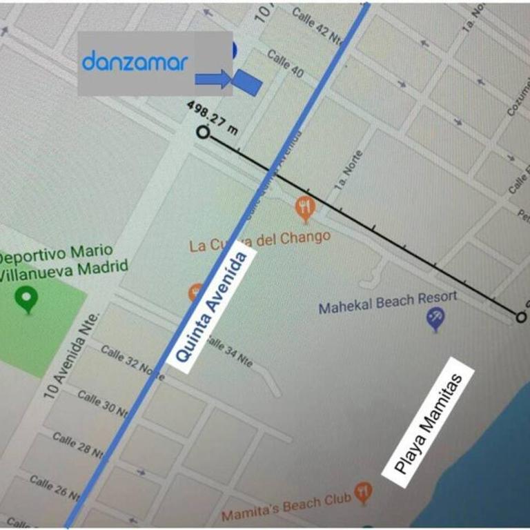 Danzamar 1B with Pool & Rooftop near Mamitas beach - One-Bedroom Apartment - 3