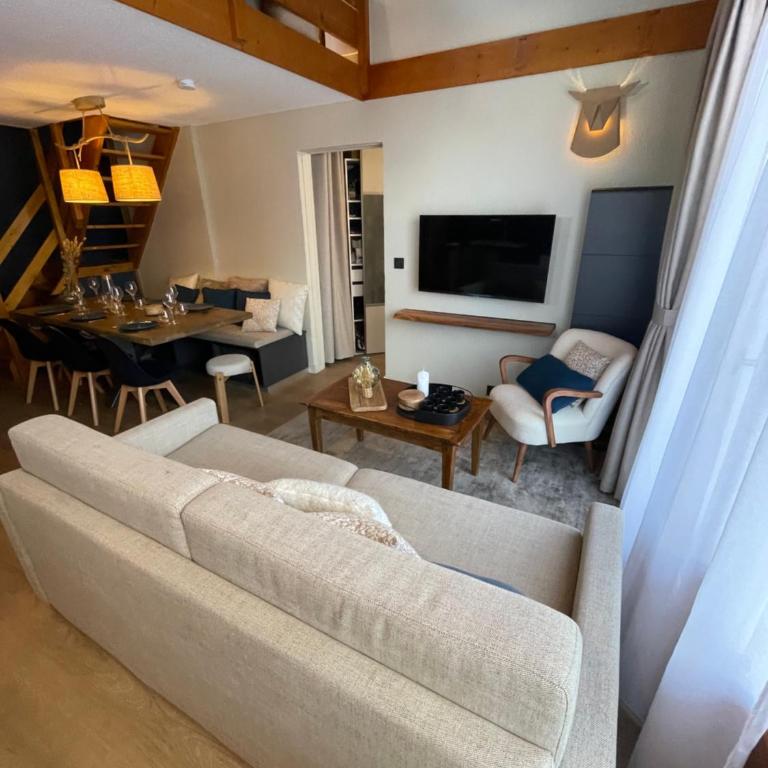 Le Chalerick - Appartement chalet d'exception 4 étoiles - skis aux pieds - 70 m2 entièrement rénové, idéal pour 6 à 8 personnes - Appartement Supérieur - 22