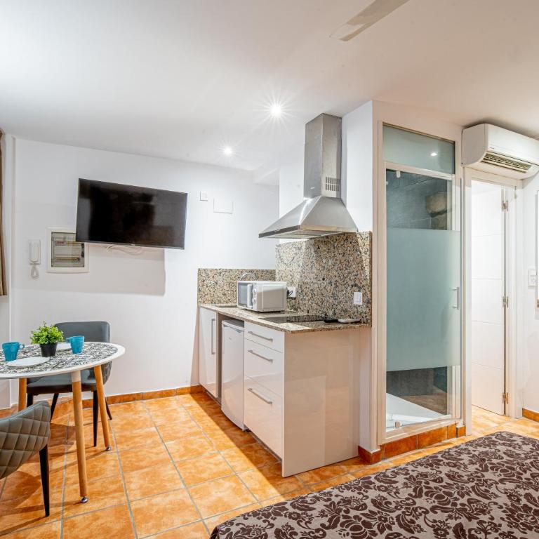 Planta baja en la muralla romana junto a la Catedral - Apartamento de 1 dormitorio - 4