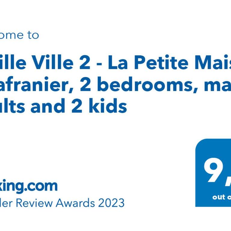 Vieille Ville 2 - La Petite Maison à Safranier, 2 bedrooms, max 4 adults and 2 kids - Maisonnette - 28