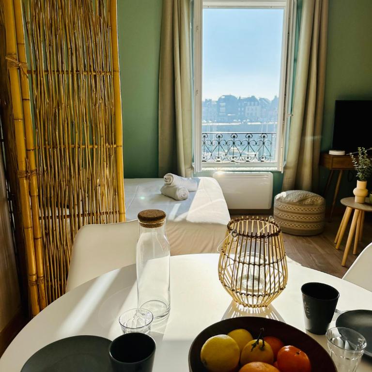 La Paillote Dieppoise vue port exceptionnelle 2 à 4 pers - Studio - Vue sur Mer - 11