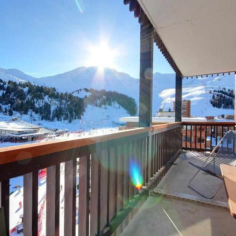 Magnifique appartement rénové, balcon, Wi-Fi, La Plagne - Apartment mit 2 Schlafzimmern - 4
