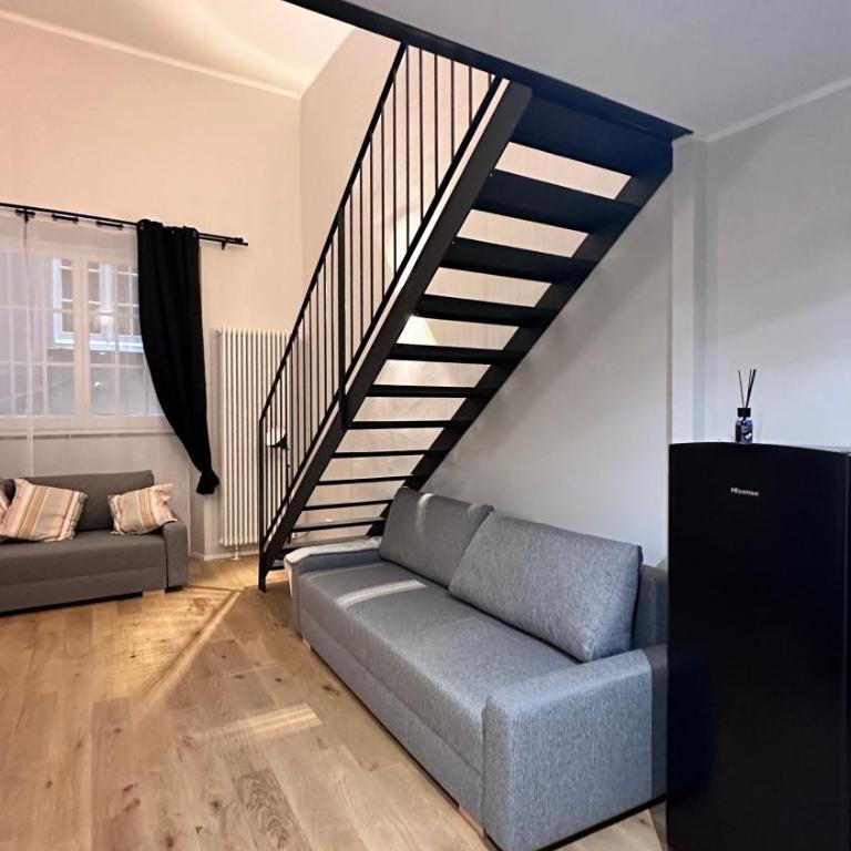 Centro Storico Caruggi 2min Acquario Pellicceria Superior Loft Palazzo Rolli - One-Bedroom Apartment - 46