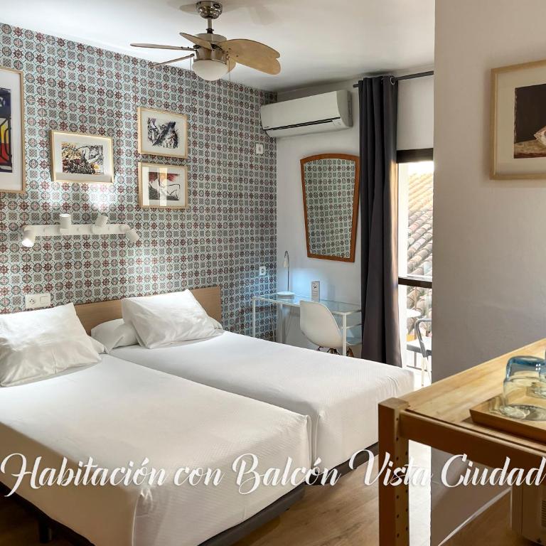 Beatriz Charming Hostal - Habitación con vistas a la ciudad - 2 camas - 1