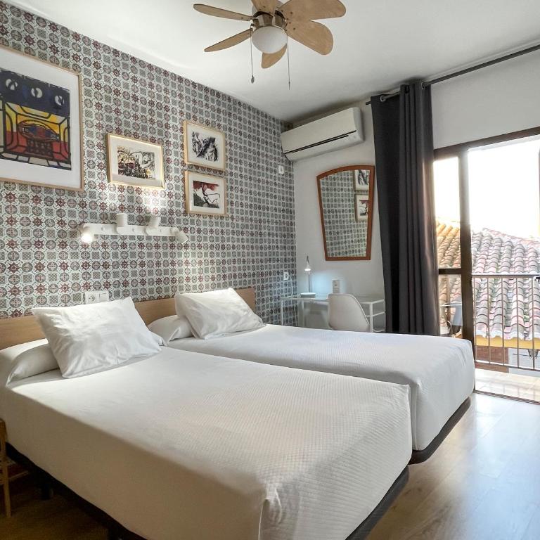 Beatriz Charming Hostal - Habitación con vistas a la ciudad - 2 camas - 8