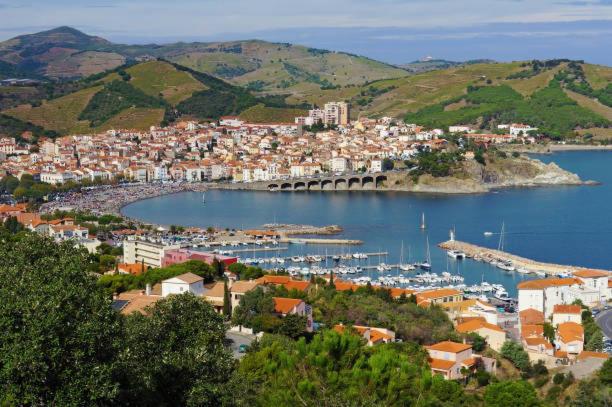 "Villa Llum i Mar", au coeur de Banyuls sur mer, 3 chambres avec climatisation, 2 SDB, garage,6 personnes, classée 3 étoiles - Villa 3 Chambres - 7