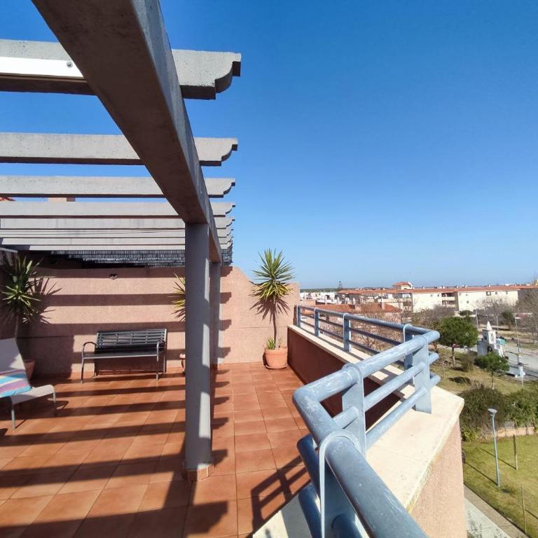 ÁTICO TERRAZA 65m. Playa, piscina, A/C, Wifi - Apartamento - 43