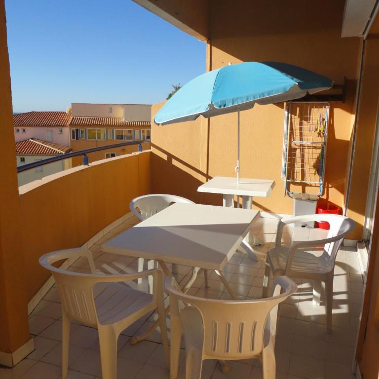 SAVANNA BEACH I Joli T3 mezzanine vue mer piscine Cap d'Agde - Apartment mit 3 Schlafzimmern - 3