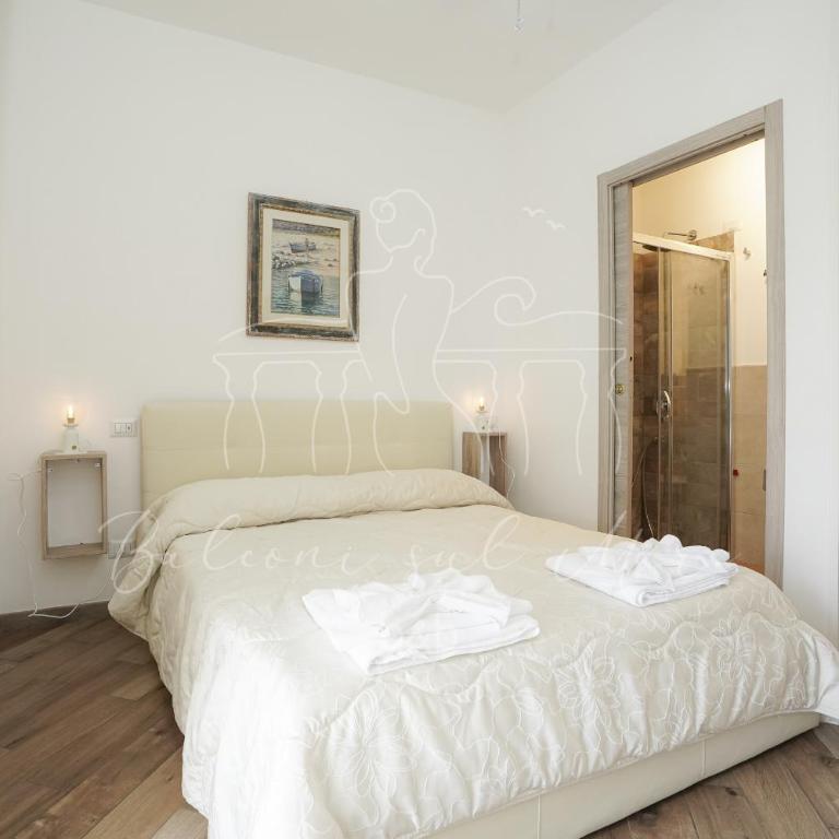 Balconi sul mare - Camera Matrimoniale con Balcone e Vista Mare - 18