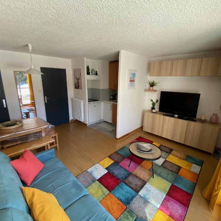 APPARTEMENT RESIDENCE COTE BRUNE, CENTRE STATION, PIED DES PISTES, 30m2, 4 ou 5 pers, PARKING GRATUIT, WIFI - Apartment mit 1 Schlafzimmer - 1