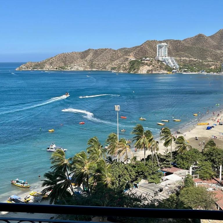 Edificio El Peñón del Rodadero Santa Marta - Apartamento de 1 dormitorio con balcón y vistas al mar - 1