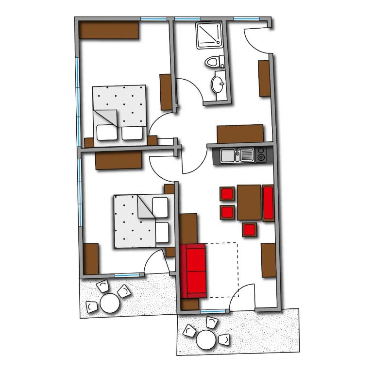 Paloria Apartments & Sport - Appartement 2 Chambres - 1