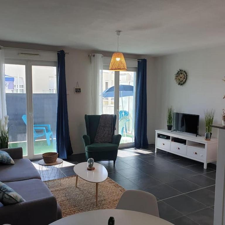 Cosy Opal - T3 - Terrasse & Stationnement gratuit - Appartement 2 Chambres - 5