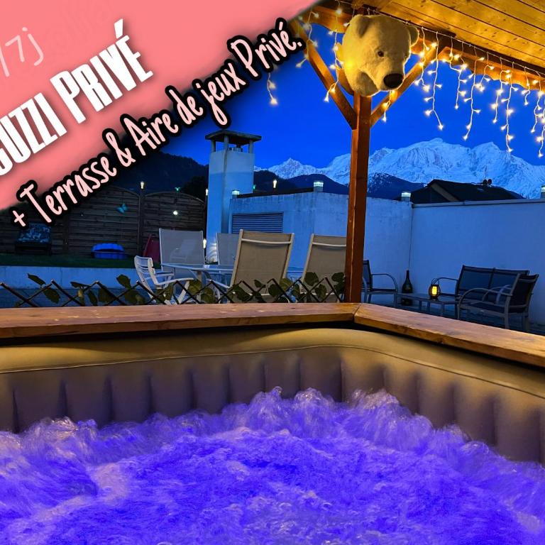 Le petit paradis au pied du Monte Blanco,jacuzzi privé, Rooftop,air de jeux - Appartement 2 Chambres - 1