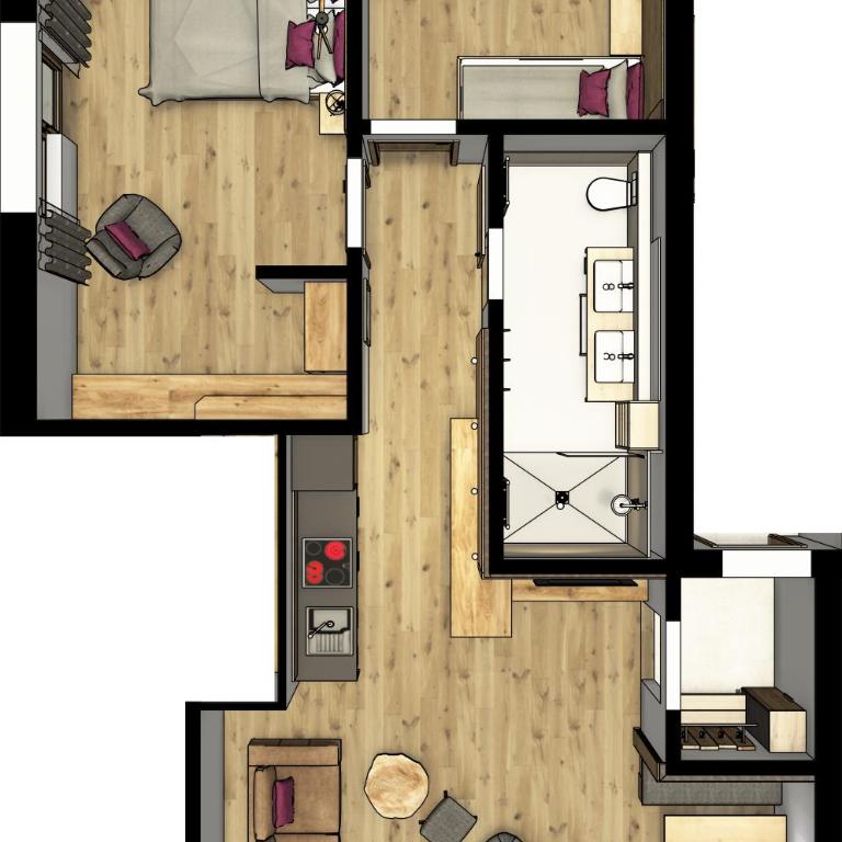 Maximilian Appartements - Castle View Apartment - 5