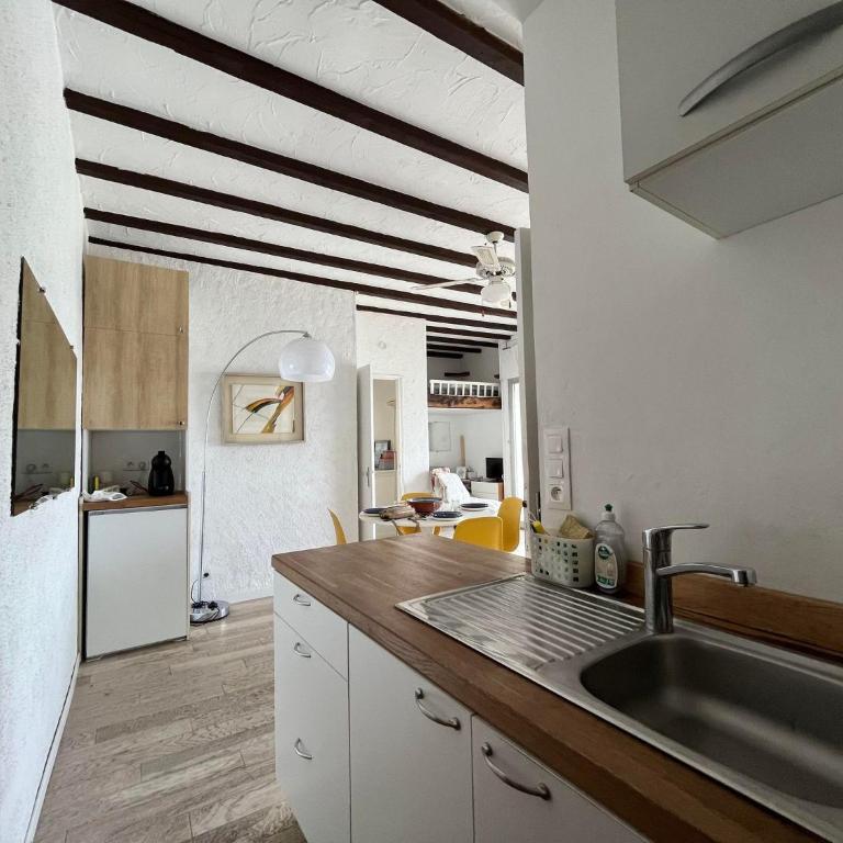 4DEMO2 Appartement face à la mer Collioure - Apartment mit 1 Schlafzimmer und Meerblick - 6