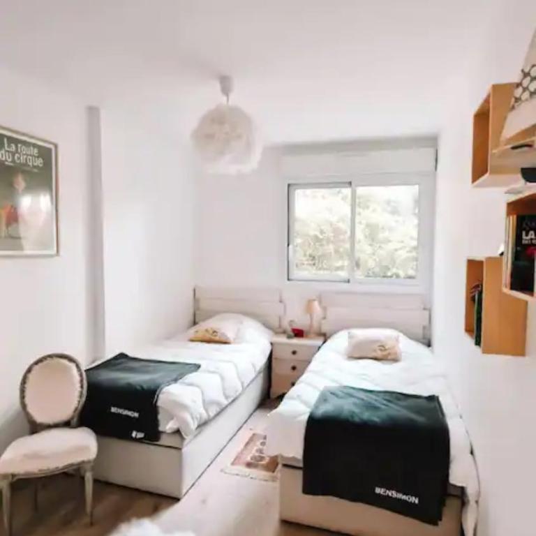 T3 refait à neuf /Plage/Centre/Gare/Terrasse/Pkg/wifi - Apartamento de 2 dormitorios - 14