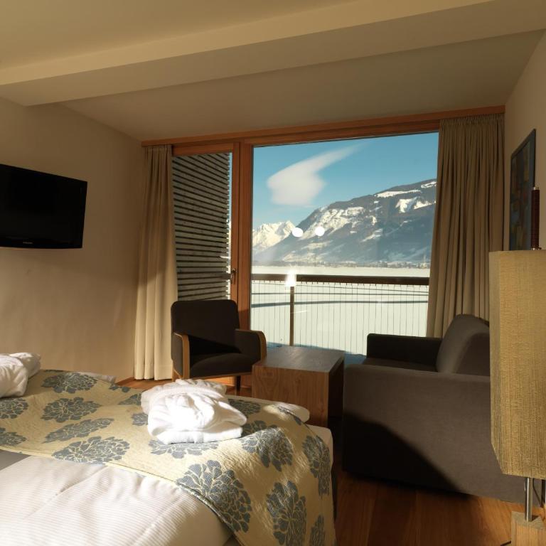 Seevilla Freiberg - Standard Doppelzimmer mit Seeblick - 10