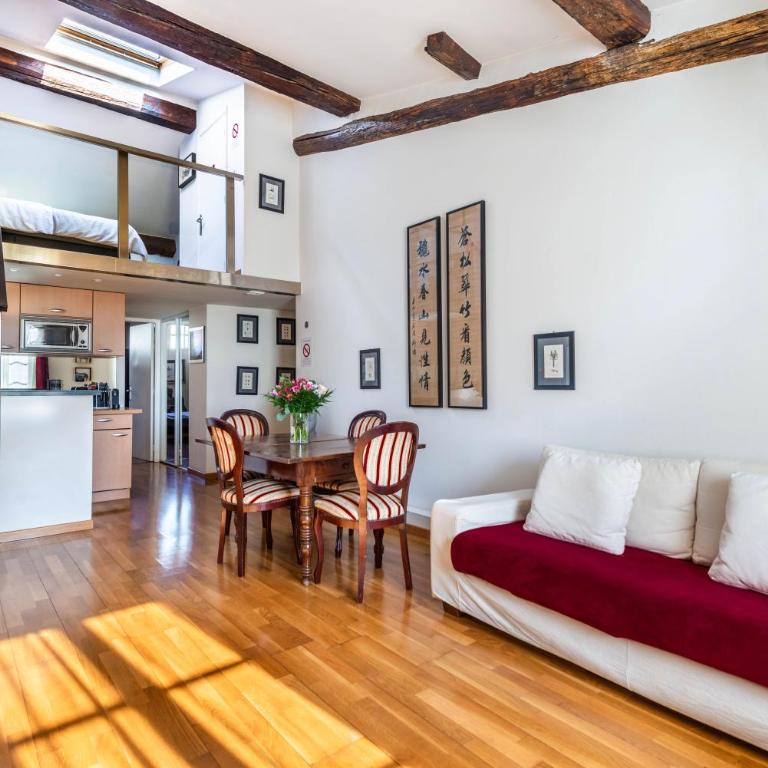 Samourai Massena Lodge -1 min from the sea - Appartement 2 Chambres - 6