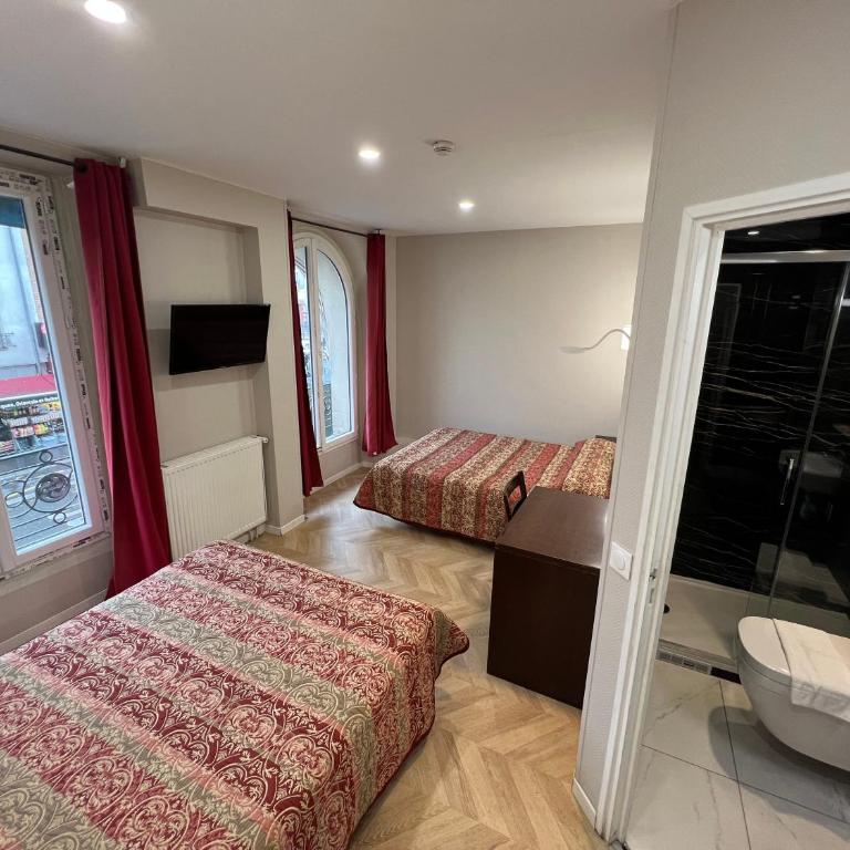 Hipotel Paris Printania Maraichers - Chambre Familiale avec Douche - 2
