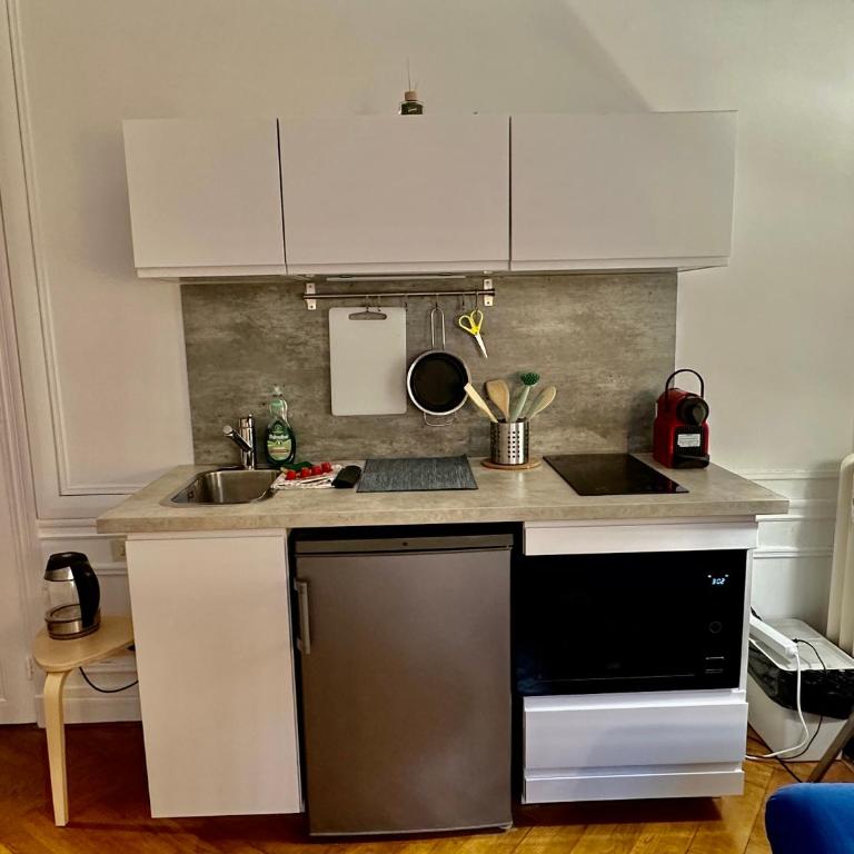 Negresco Residence Apartment with AC Promenade des Anglais - Appartement 1 Chambre - 9