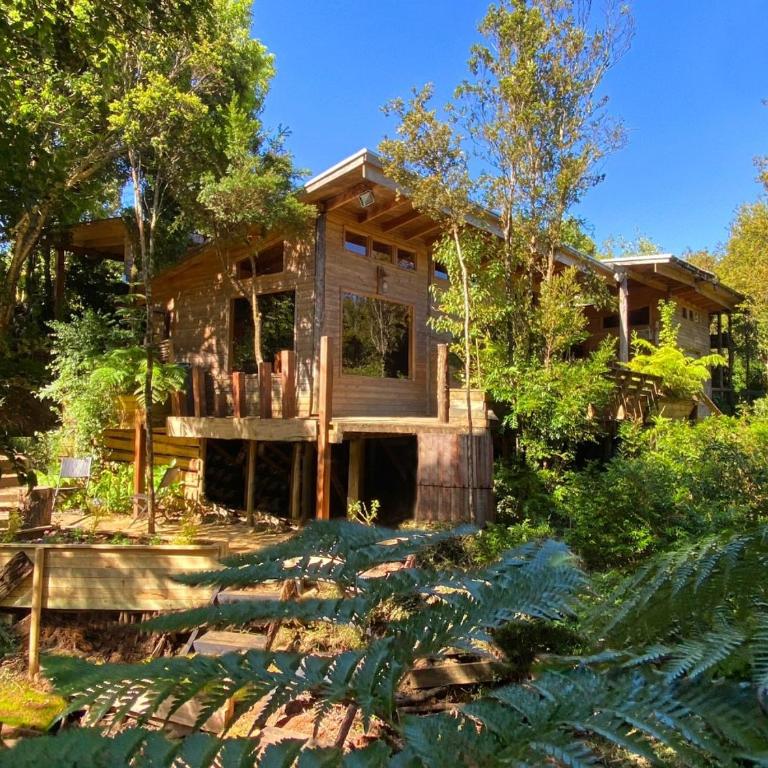 Cabañas Los Cantos del Chucao - Bungalow con vistas al jardín - 2