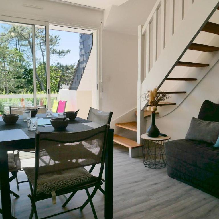 Duplex à Carnac: 3 pièces, 35m², Sud, jardin, proche plage et commerces, 4 personnes - FR-1-477-53 - Appartement (4 Adultes) - 7