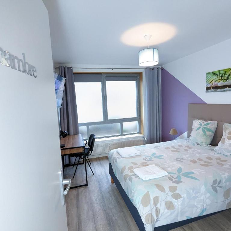 Beau-Jean, Un Cocon Sympa 5 min à Pied du Centre-Ville, Parking Privé, à 10 min du CHU - Appartement Supérieur - 13