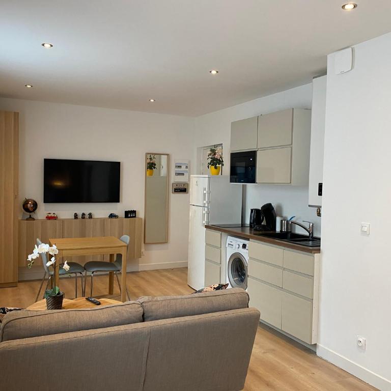 Studio 28m2 avec parking privé - Lycée Roosevelt - Arena - Gare - Appartamento Monolocale - 7