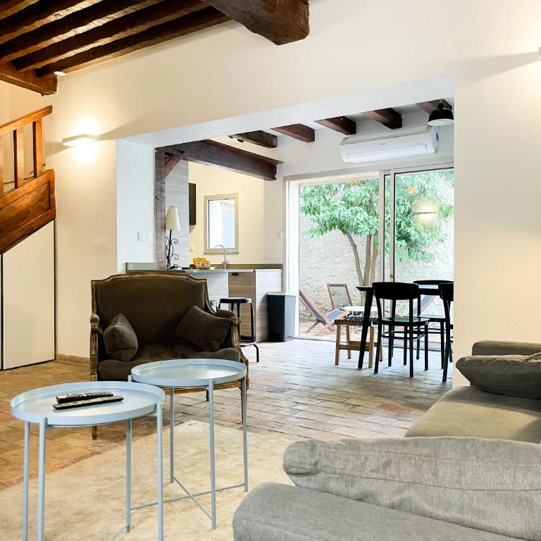 L ORANGER - Plein centre - 6 Personnes - Clim - Maison 3 Chambres - 9