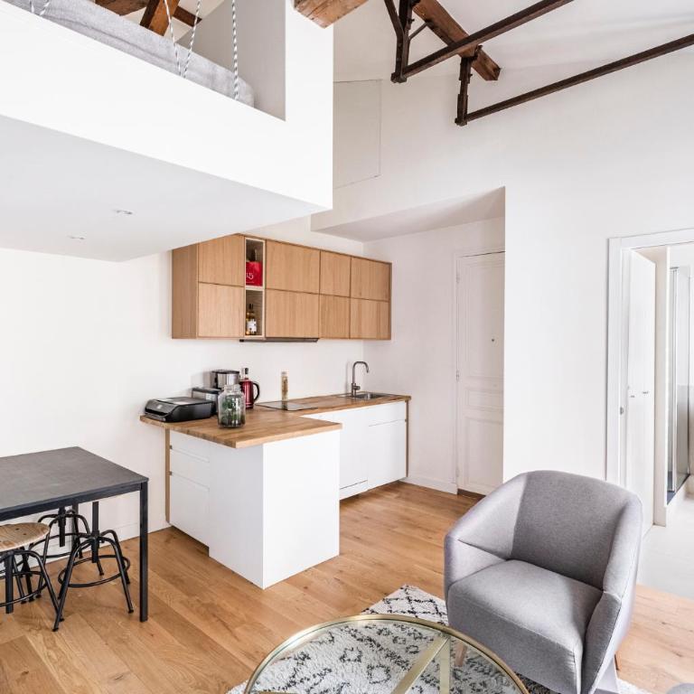 Tourville - Très beau studio - Bail mobilité - Appartement 1 Chambre - 6
