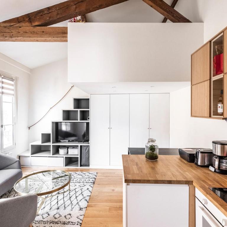 Tourville - Très beau studio - Bail mobilité - Appartement 1 Chambre - 9